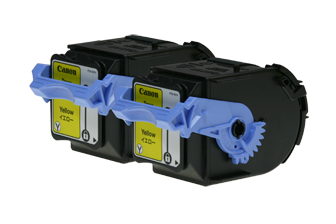 Canon トナーカートリッジ CRG-502YEL2P イエロー キヤノン CANON 純正品 トナーカートリッジ502 2P イエロー CRG