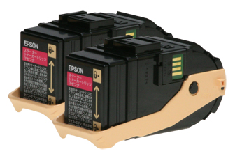 エプソン環境推進トナー マゼンタ Mサイズ LPC3T33MPV 1箱（2個）