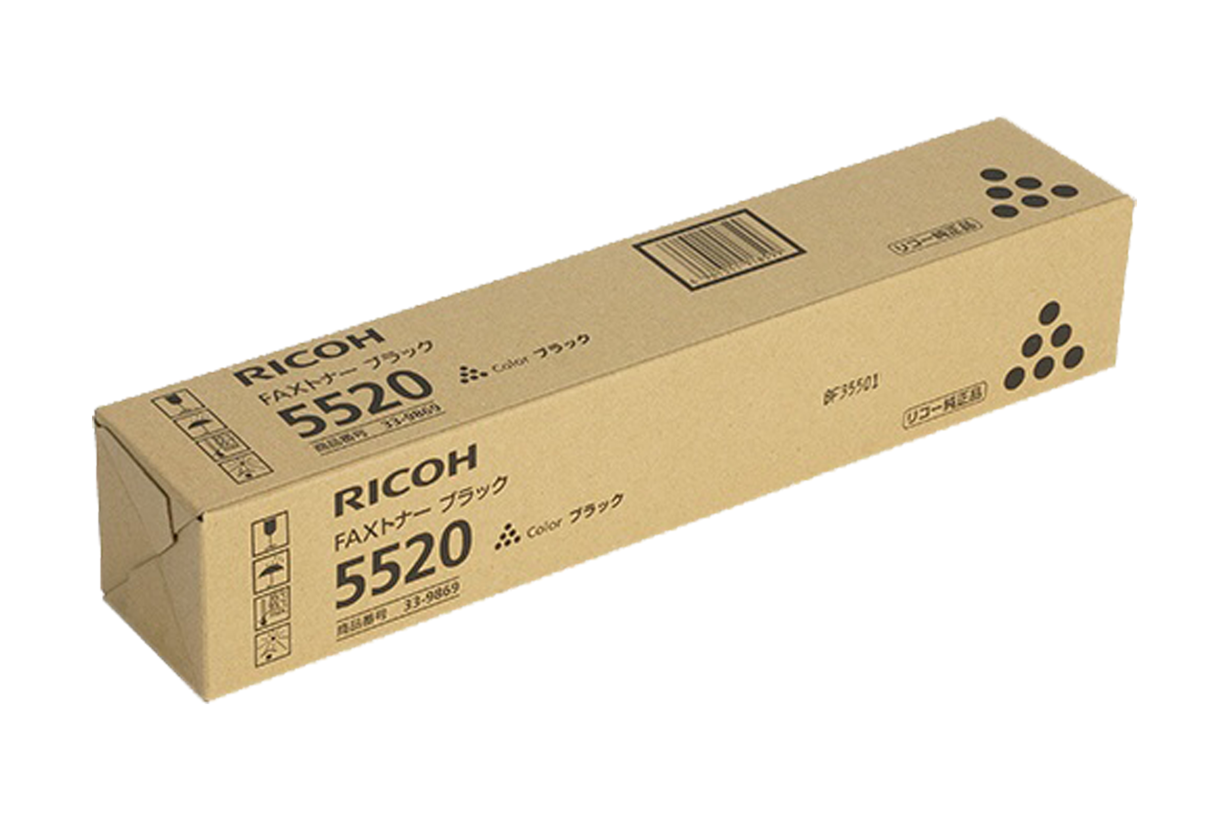 RICOH FAXトナー ブラック 5520 純正