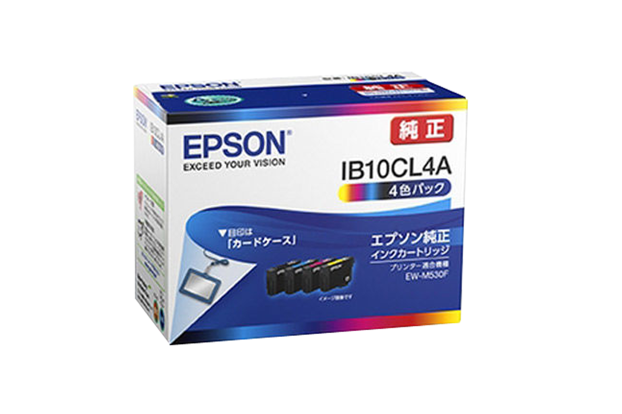 IB10CL4A (4色パック) インクカートリッジ 純正 | エプソン | トナー
