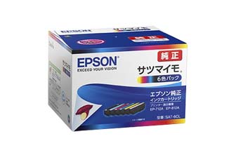 エプソン SAT-6CL (6色パック) インクカートリッジ 純正 | エプソン ...