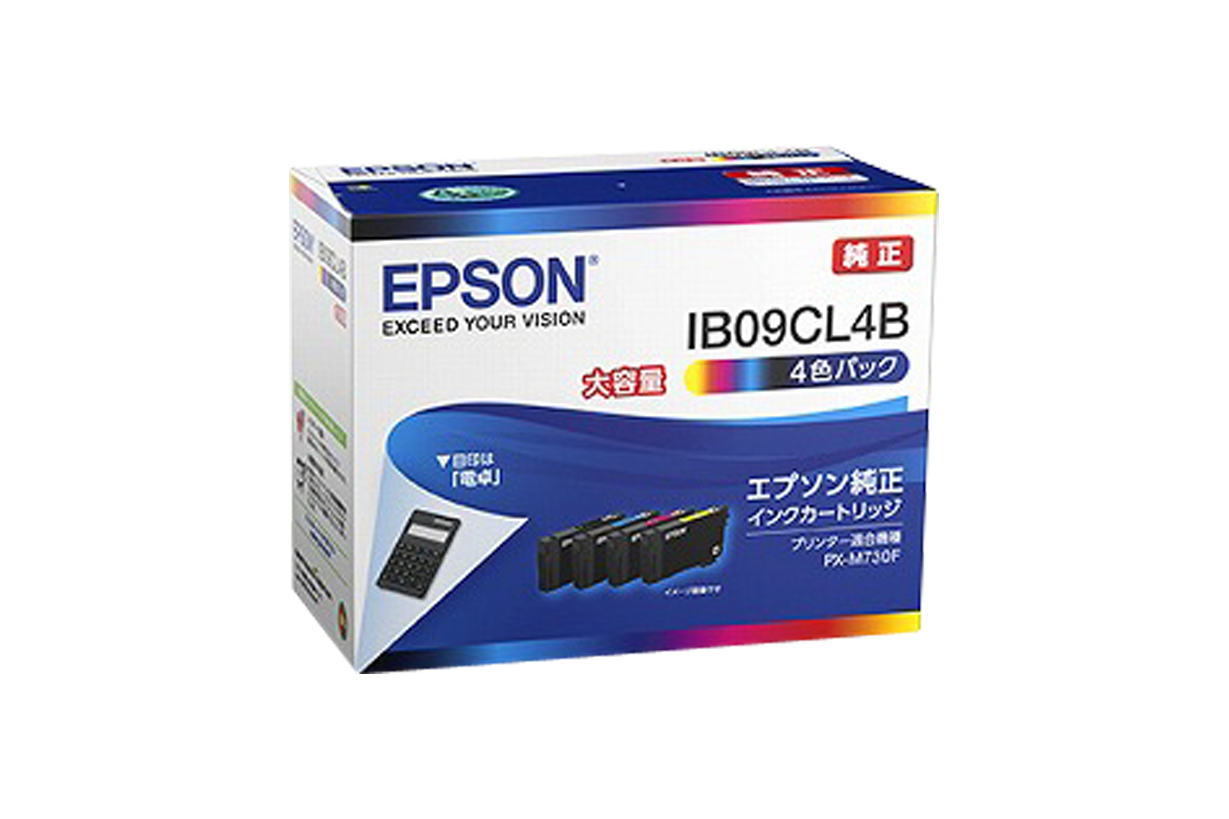 競売 EPSON エプソン IB09CL4B インクパック 4色 ブラック シアン