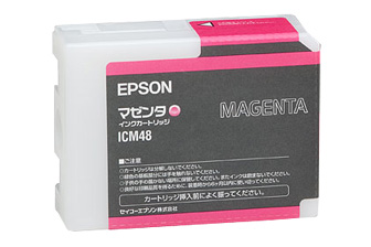 ICM48 (マゼンタ) インクカートリッジ 純正 | エプソン | トナー
