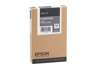 ICBK54M (ブラック) インクカートリッジ 純正 | エプソン ICBK54M (ブラック) インクカートリッジ 純正 | エプソン