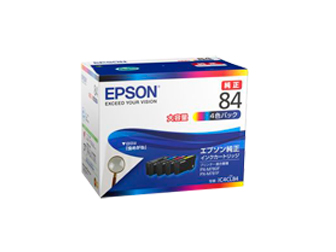 エプソン IC4CL84 (4色パック大容量) インクカートリッジ 純正
