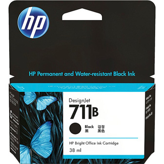 HP711B (3WX00A) ブラック インクカートリッジ 純正