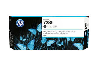 HP728B (3WX30A) (ブラック) インクカートリッジ 純正