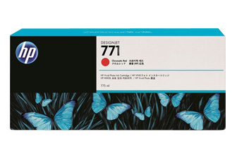 HP771 (B6Y00A) (クロムレッド) インクカートリッジ 純正