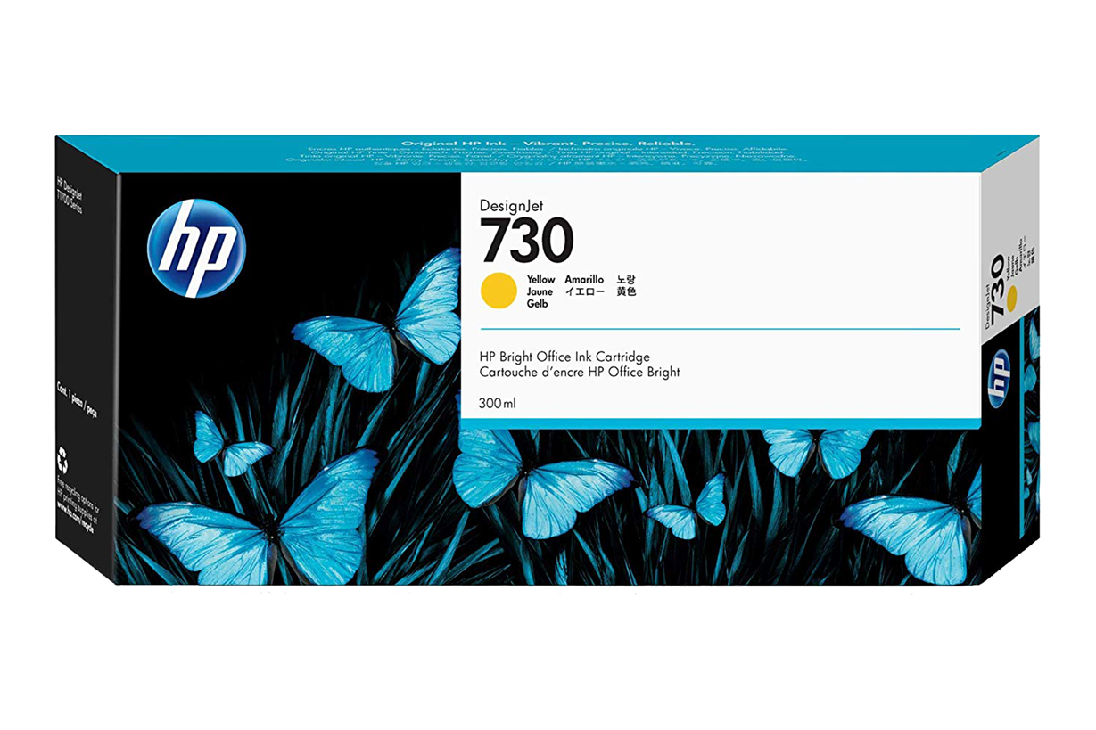 HP730 インクカートリッジ シアン 🎆 【】 300ml P2V68A