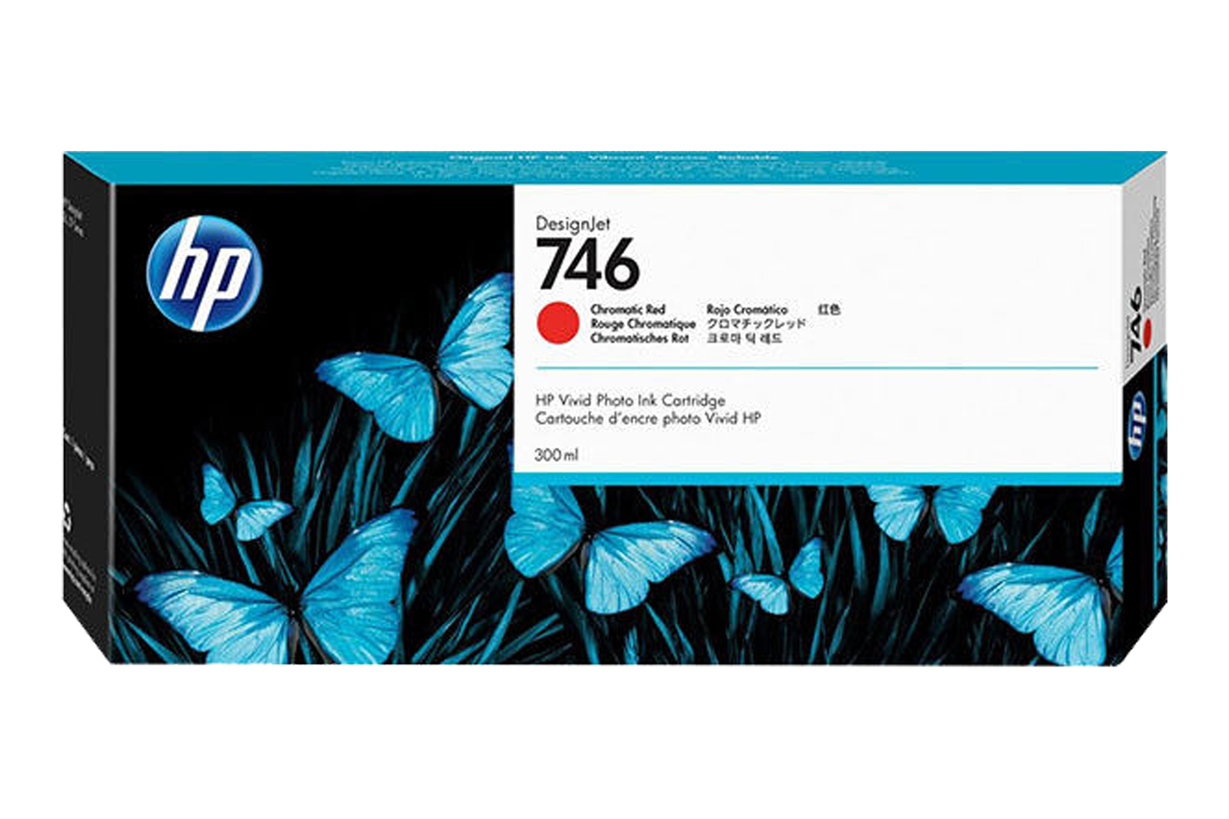 HP 746 クロムレッドインクカートリッジ Amazon.com: HP 746 Chromatic Red 300-ml Genuine Ink