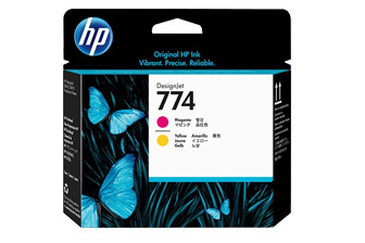 HP774 (P2V99A) (マゼンタ/イエロー) プリントヘッド