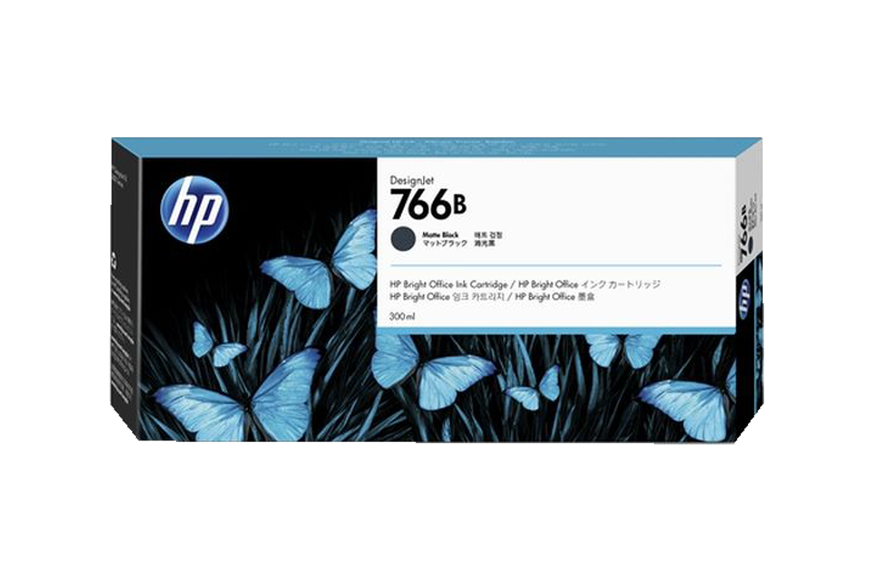 HP766B (3ED57A) (マットブラック) インクカートリッジ 純正